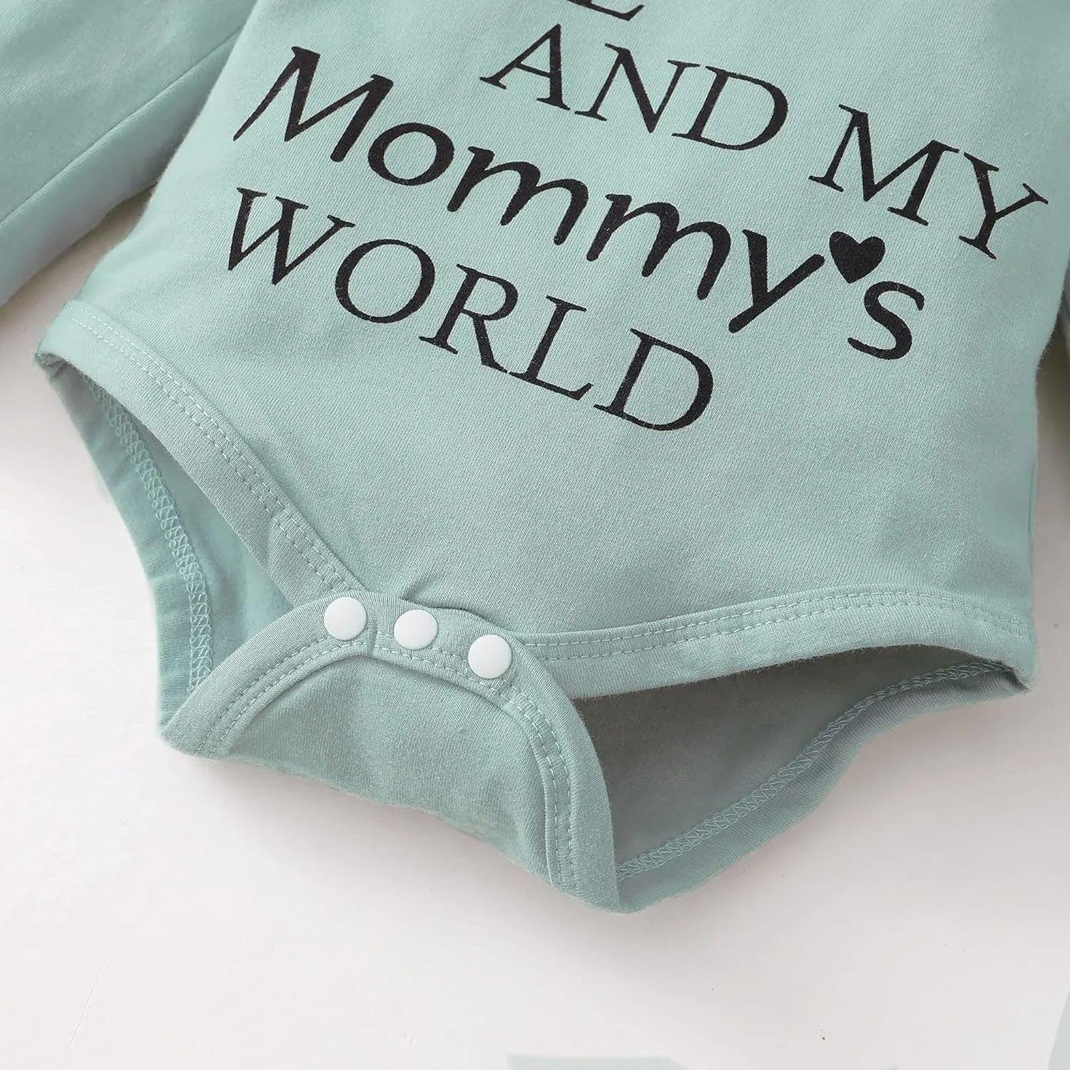 Floral Ruffle Romper & Pants Set – Baby Girl Cotton Outfit 0-3 Months - Dazzling Beauty Solution