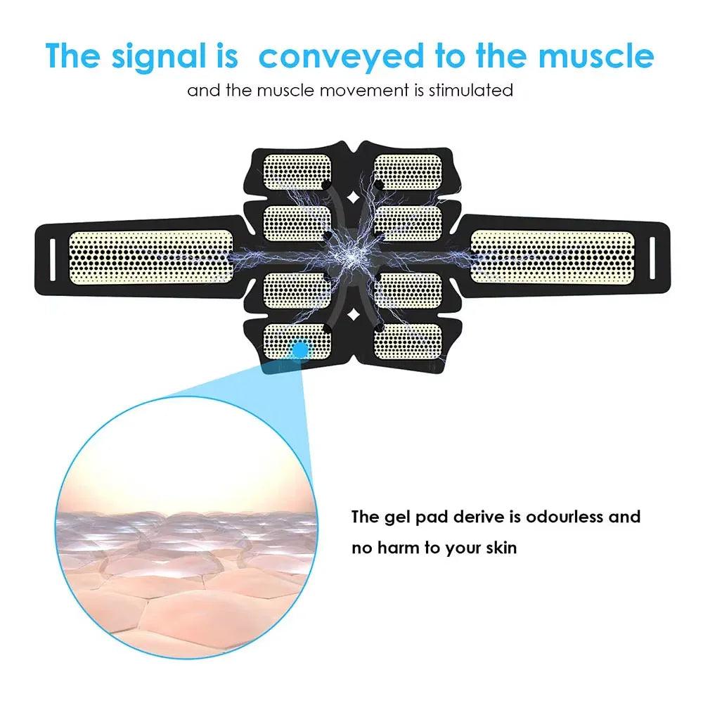 Rechargeable EMS Muscle Stimulator with 6 Modes - Dazzling Beauty Solution