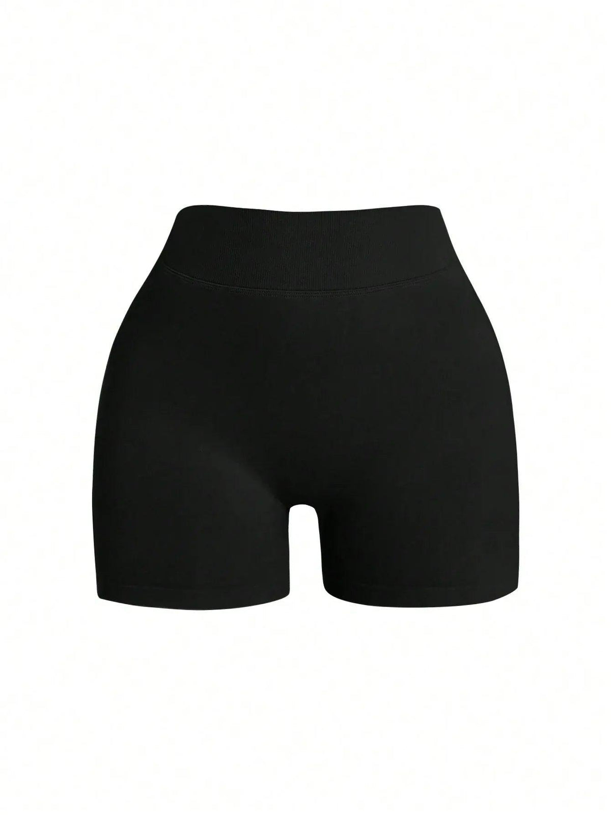 Women'S Plain Seamless V-Waist Daily Fitness Sports Shortswomen Sweat Short, Gym Short, Biker Short - Dazzling Beauty Solution