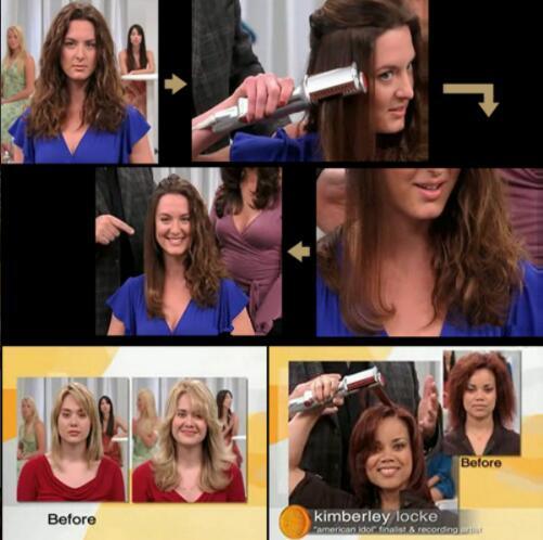 2-WAY ROTATING CURLING IRON - Dazzling Beauty Solution