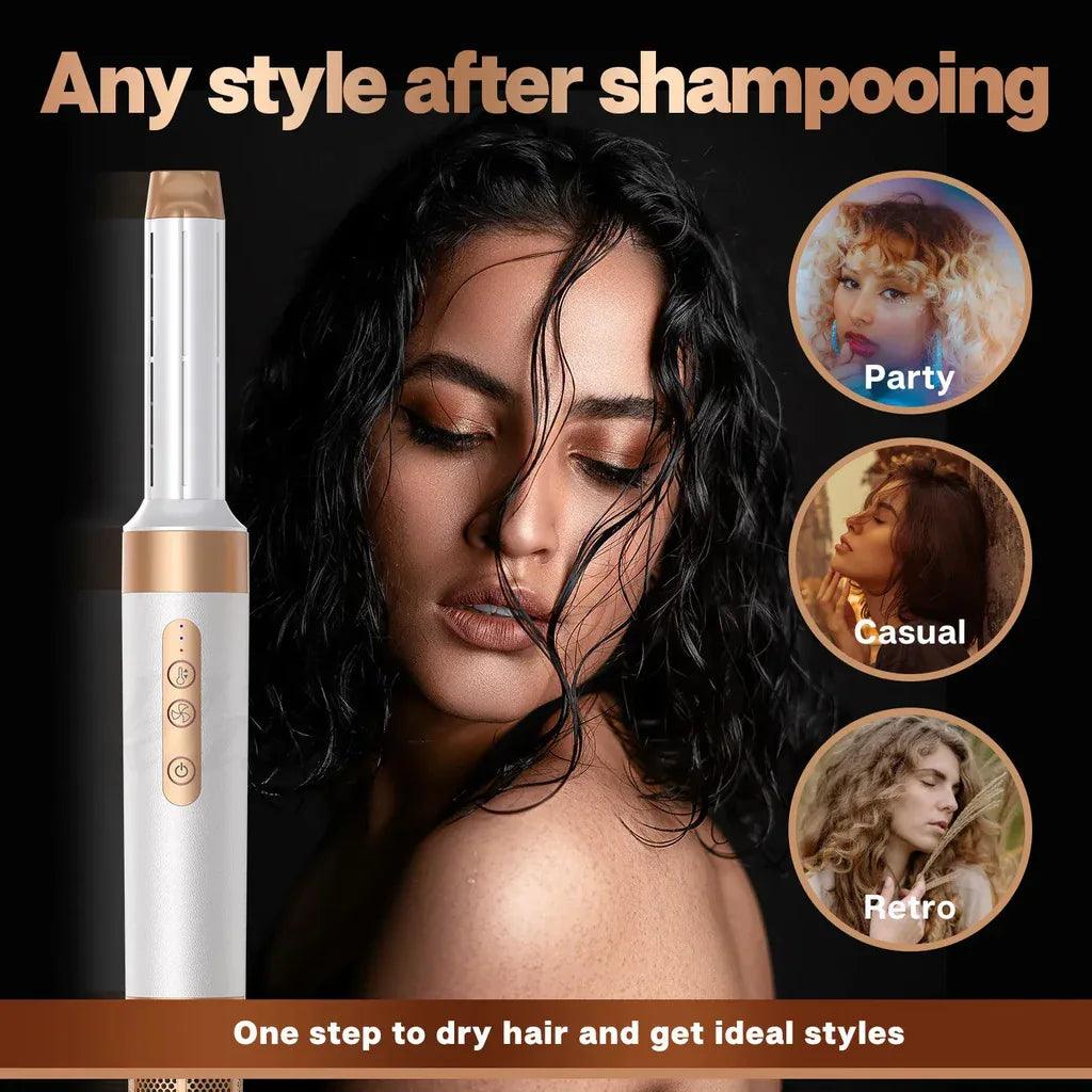 7-in-1 Professional Hair Dryer Styling Kit with Ionic Technology - Dazzling Beauty Solution