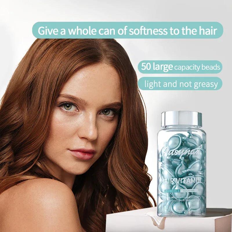 Frizz Control Hair Serum - 50 Capsules - Dazzling Beauty Solution