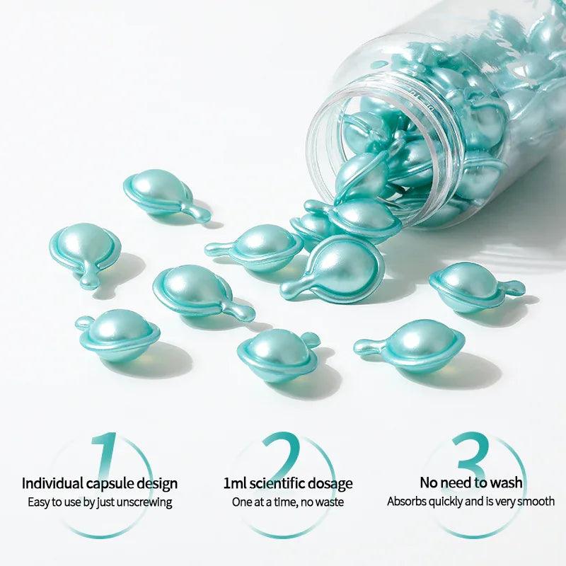 Frizz Control Hair Serum - 50 Capsules - Dazzling Beauty Solution