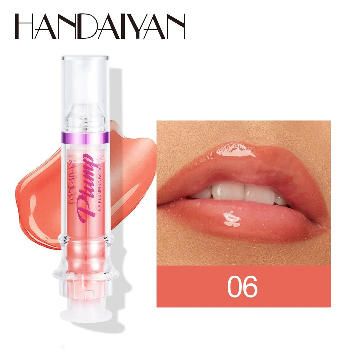 Injectable Lip Plumping Gloss - Nourishing Lip Oil, Perfect Gloss, Long-Lasting Moisturizing, Lip Treatment Gloss, Multiple Colors, Suitable for All Skin Types - Dazzling Beauty Solution