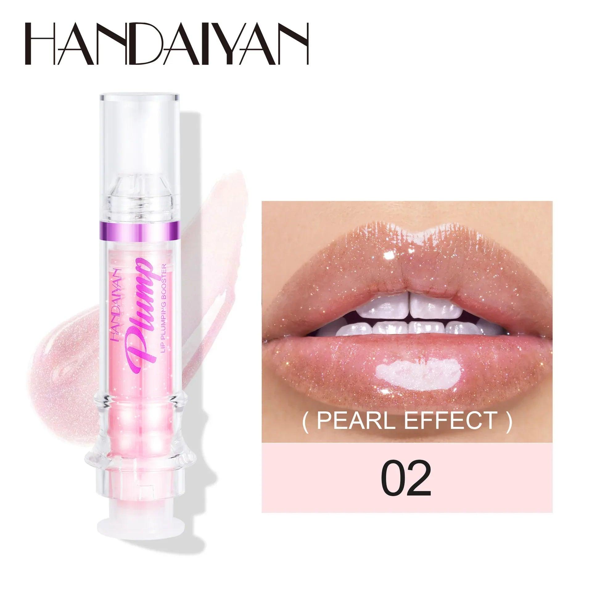 Injectable Lip Plumping Gloss - Nourishing Lip Oil, Perfect Gloss, Long-Lasting Moisturizing, Lip Treatment Gloss, Multiple Colors, Suitable for All Skin Types - Dazzling Beauty Solution