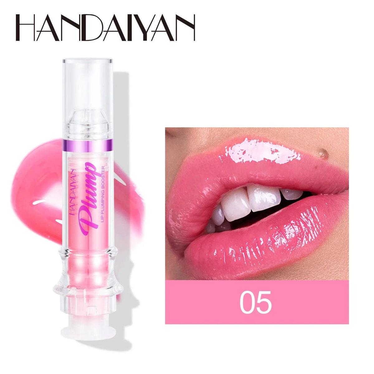Injectable Lip Plumping Gloss - Nourishing Lip Oil, Perfect Gloss, Long-Lasting Moisturizing, Lip Treatment Gloss, Multiple Colors, Suitable for All Skin Types - Dazzling Beauty Solution