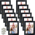 12-Pack Black 3.5x5 Picture Frames - Dazzling Beauty Solution