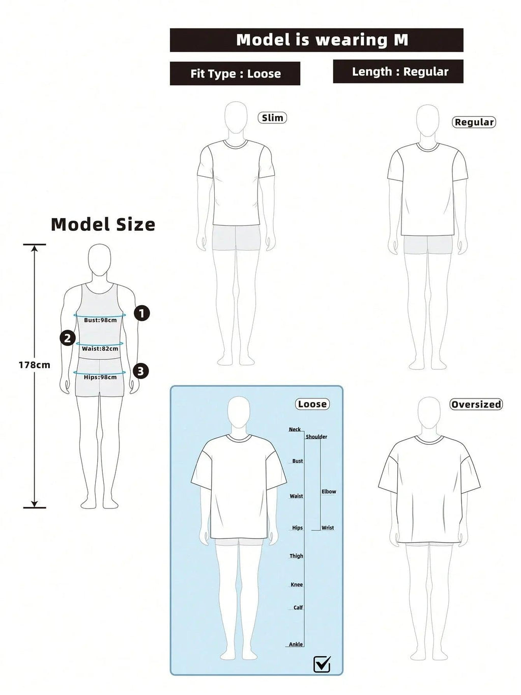 ROMWE MEN Street Life 1Pc Men'S Street Figure Batwing Short Sleeve Crew Neck Casual T-Shirt - Dazzling Beauty Solution