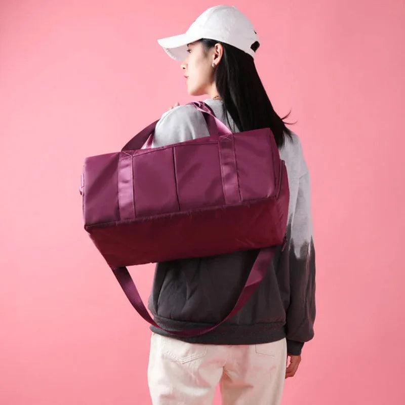Fitness Sports Travel Bag Waterproof Duffel Weekender Bag For Women And Men Swim Gym Sholder Bag - Dazzling Beauty Solution