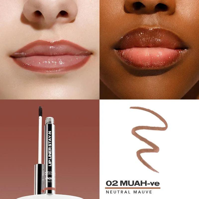 LIP LINER STAY-N - Peel-Off Lip Liner Stain - All Day & Night Lipliner - Dazzling Beauty Solution