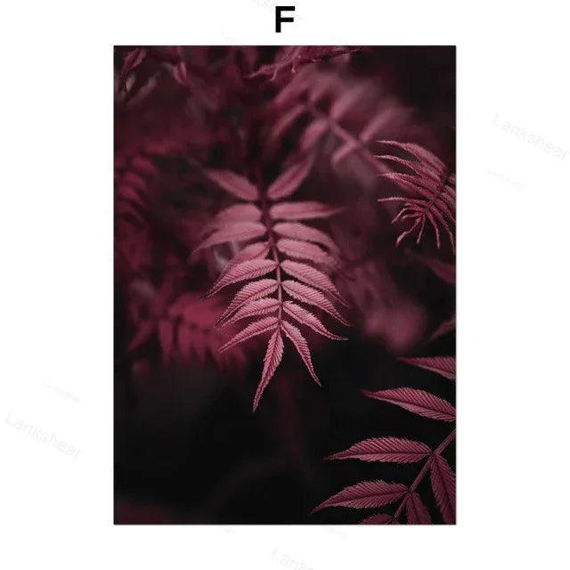 Peony Flower Wall Art – Modern Oil Canvas Painting (No Frame) - Dazzling Beauty Solution