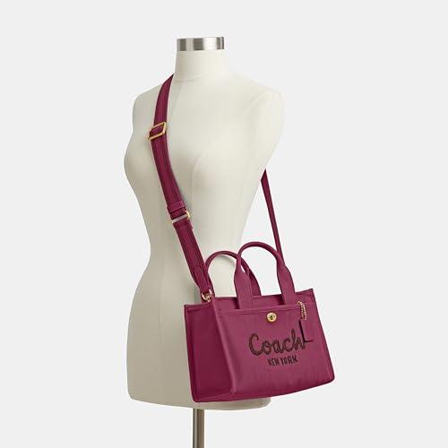 COACH Cargo Tote 26 - Sustainable Canvas Crossbody Bag