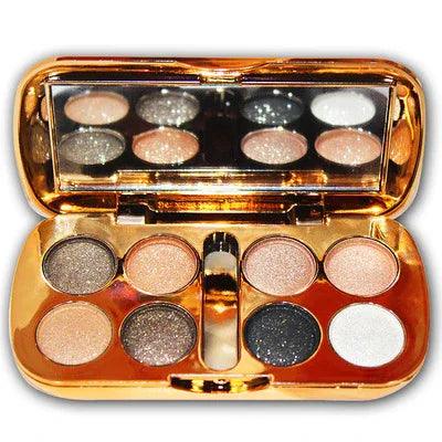 Shiny 8-Color Pearly Eyeshadow Palette - Dazzling Beauty Solution