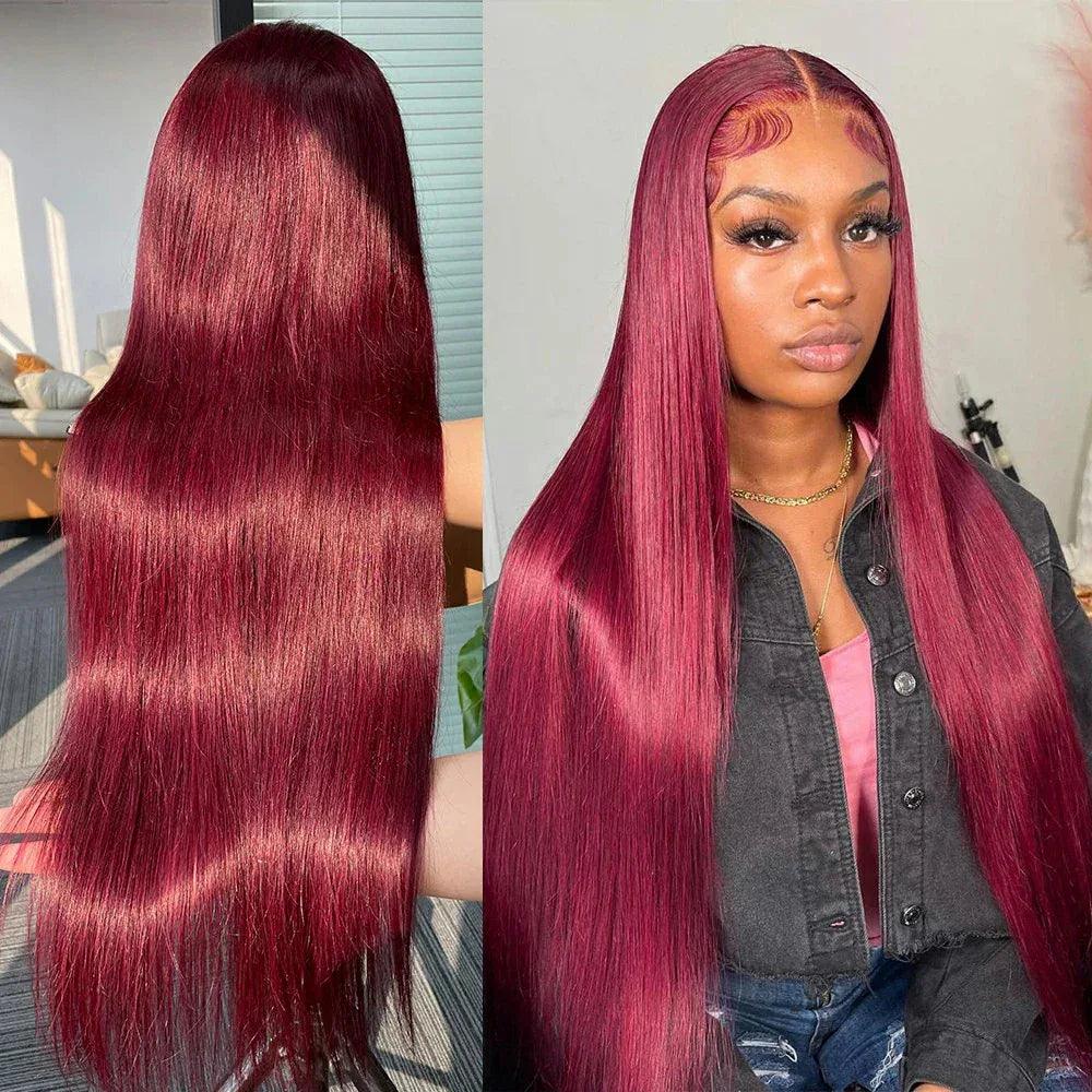 African Women Wig Long Straight Hair Lace Hair Cover - Dazzling Beauty Solution