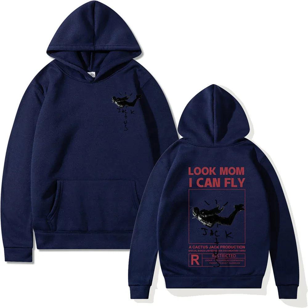 Men’s High Street Loose Print Sweatshirt - Dazzling Beauty Solution