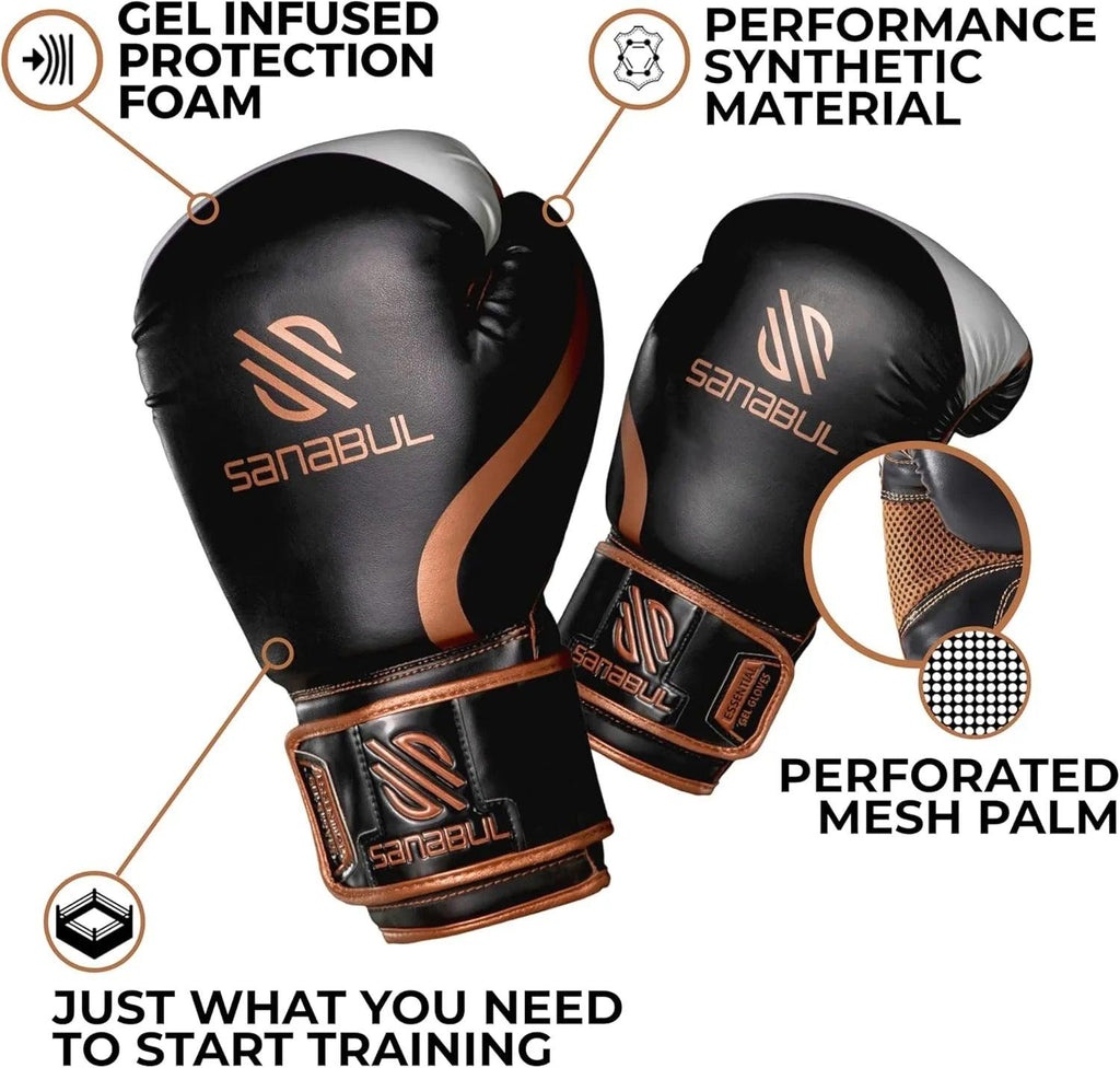 Training & Sparring Gel Boxing Gloves – Unisex - Dazzling Beauty Solution