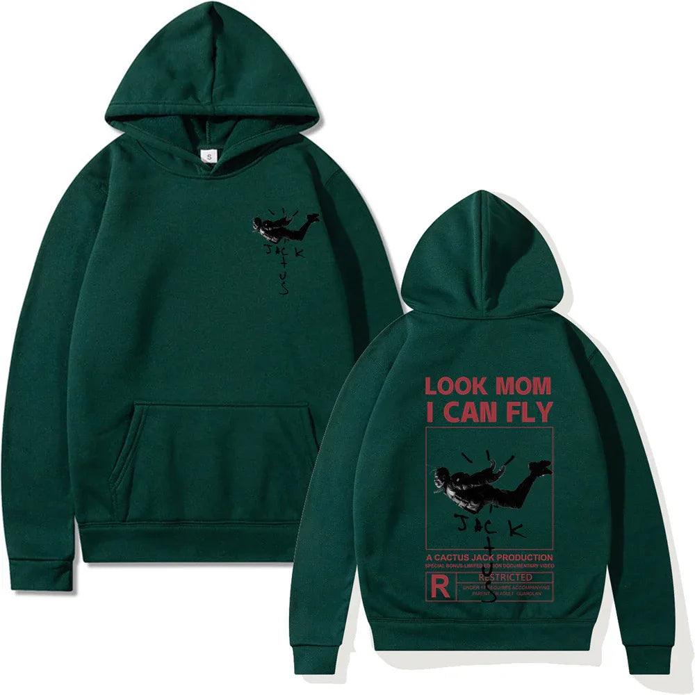 Men’s High Street Loose Print Sweatshirt - Dazzling Beauty Solution