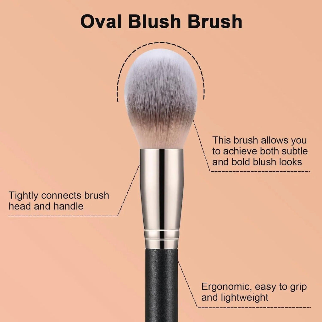 Soft Dome Makeup Brush – Blush & Blend - Dazzling Beauty Solution