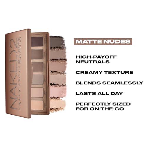 URBAN DECAY Naked2 Basics Matte Eyeshadow Palette - 6 Cool Neutral Shadows