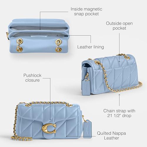 New 2026 COACH Quilted Leather Tabby 20 Shoulder Bag – Timeless Icon