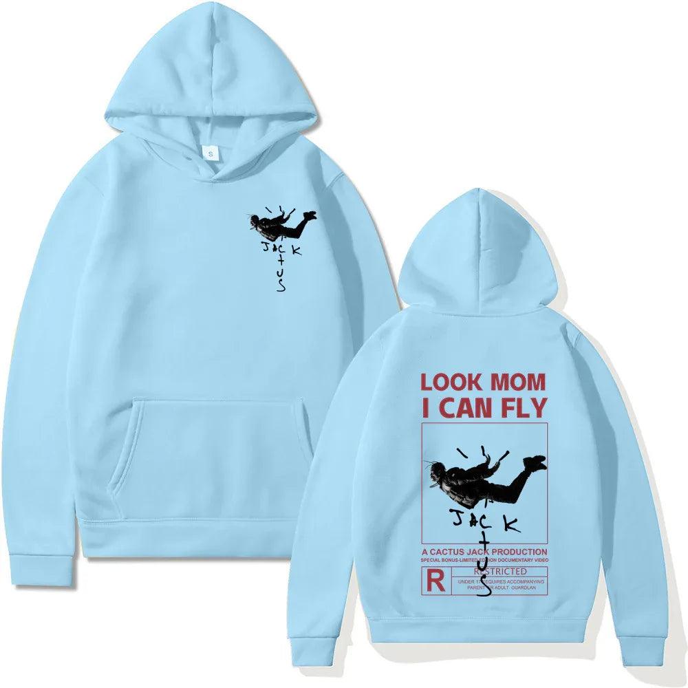 Men’s High Street Loose Print Sweatshirt - Dazzling Beauty Solution