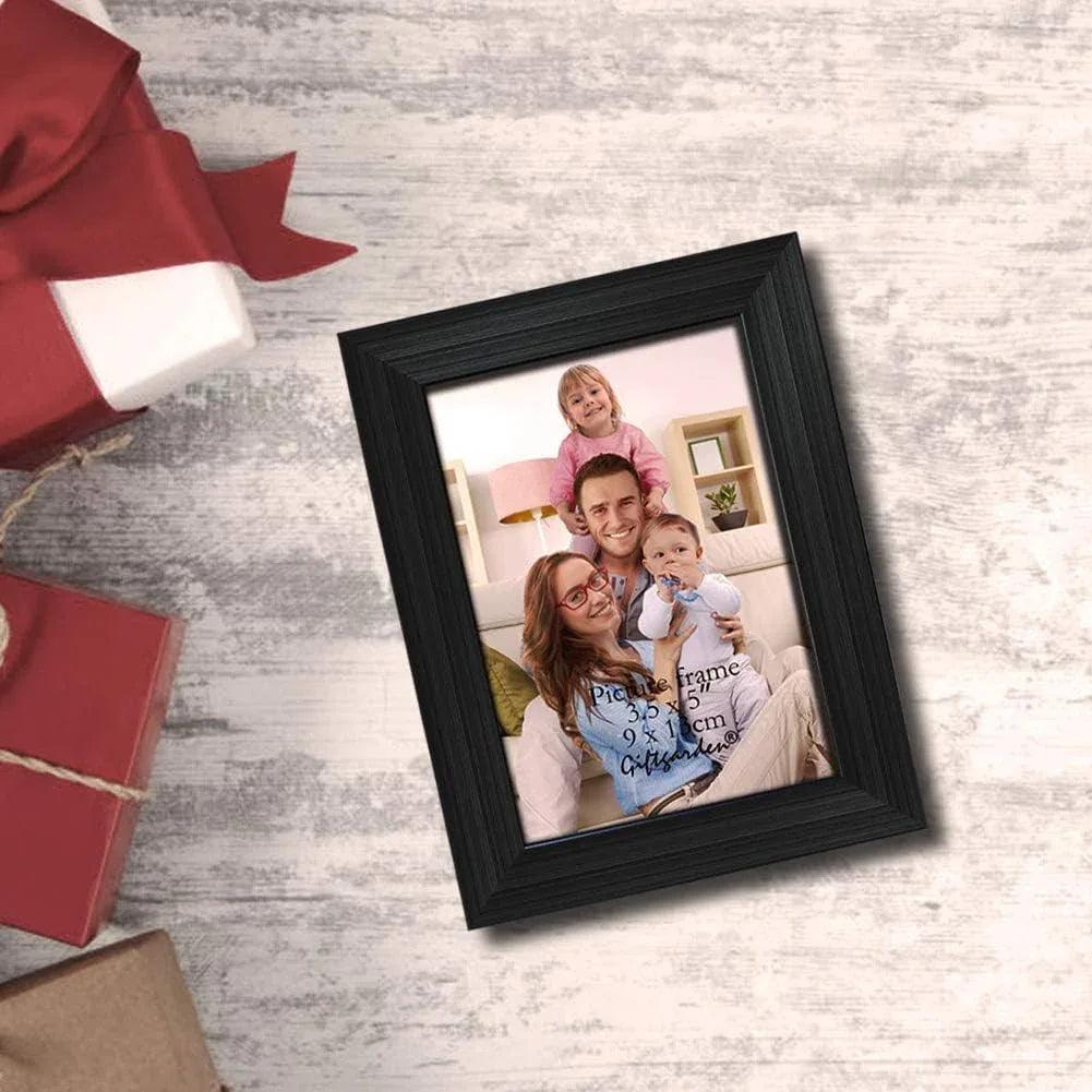 12-Pack Black 3.5x5 Picture Frames - Dazzling Beauty Solution
