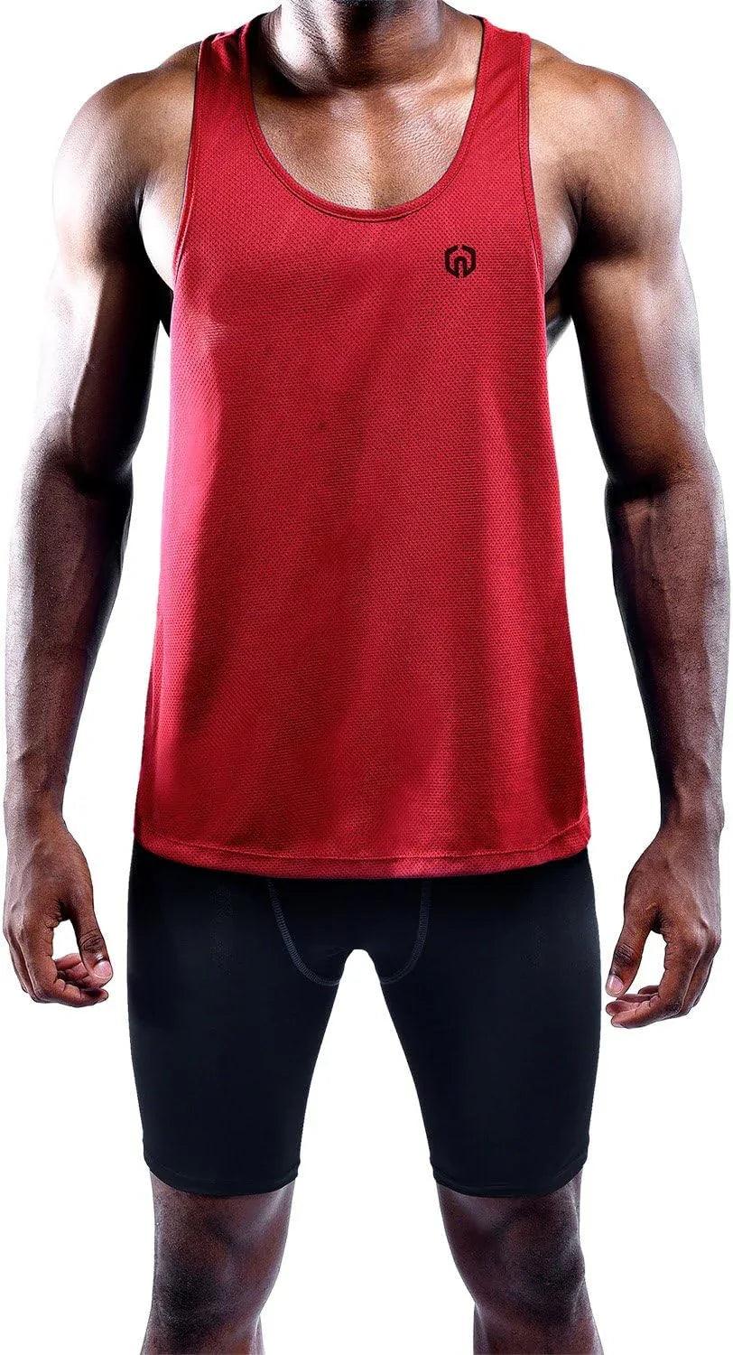 Men'S 3 Pack Dry Fit Y-Back Muscle Tank Top - Dazzling Beauty Solution