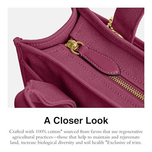COACH Cargo Tote 26 - Sustainable Canvas Crossbody Bag