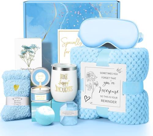 Women's Luxury Spa Self-Care Gift Basket – Birthday, Mother's Day & Get Well Gift Set