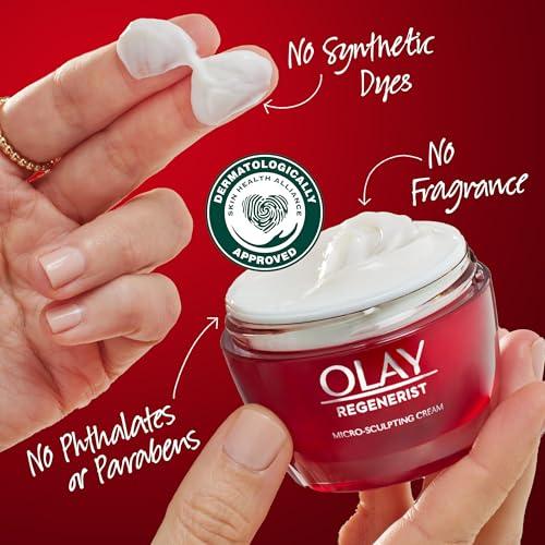 Olay Regenerist Micro-Sculpting Cream - Anti-Aging Face Moisturizer 3-Pack