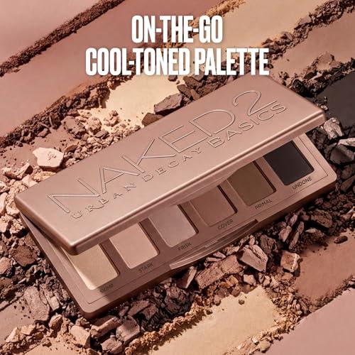 URBAN DECAY Naked2 Basics Matte Eyeshadow Palette - 6 Cool Neutral Shadows