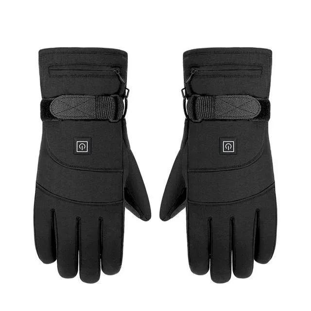 Winter Electric Heated Gloves Motorcycle Touch Screen Gloves - Dazzling Beauty Solution