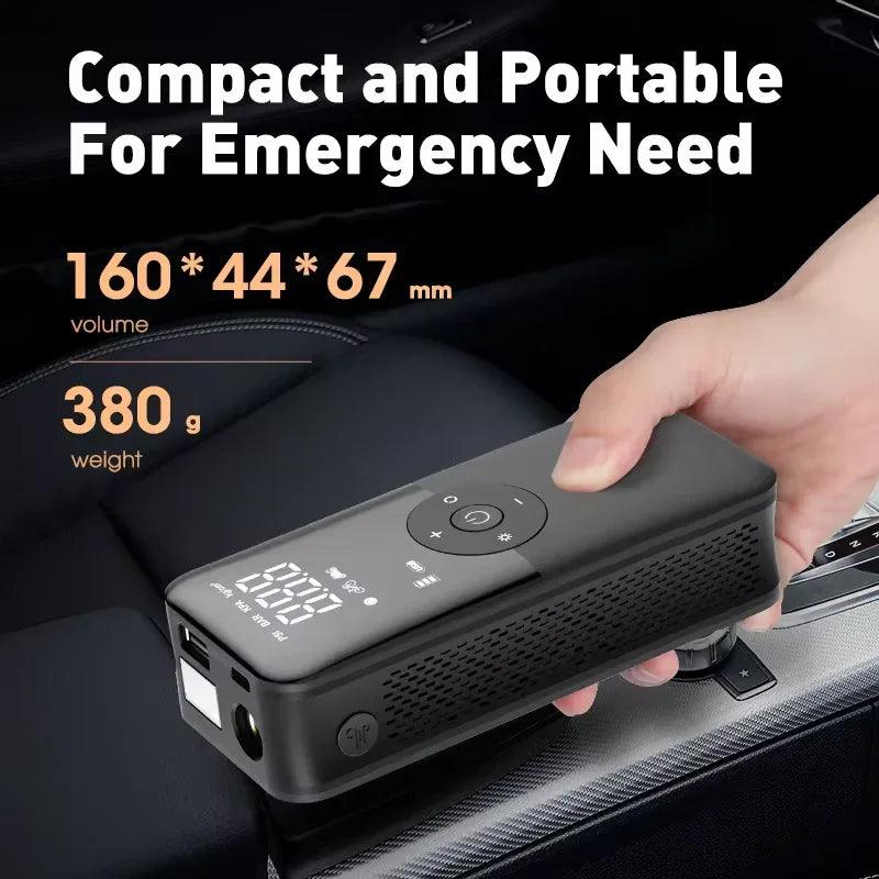 Rechargeable Air Pump Tire Inflator Portable Compressor Digital Cordless Car Tyre Inflator for Motocycle Bicycle Balls - Dazzling Beauty Solution