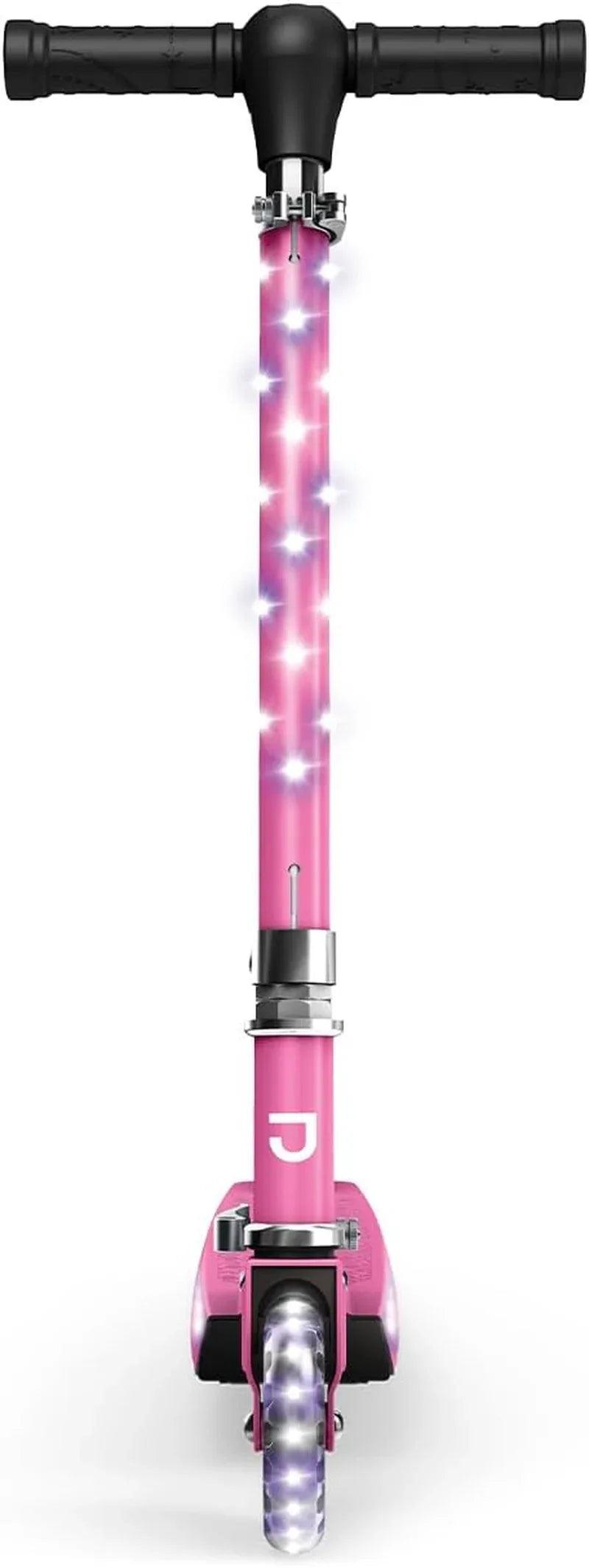 Foldable 3-Wheel Glitter Kick Scooter for Kids (Ages 2–10) - Dazzling Beauty Solution