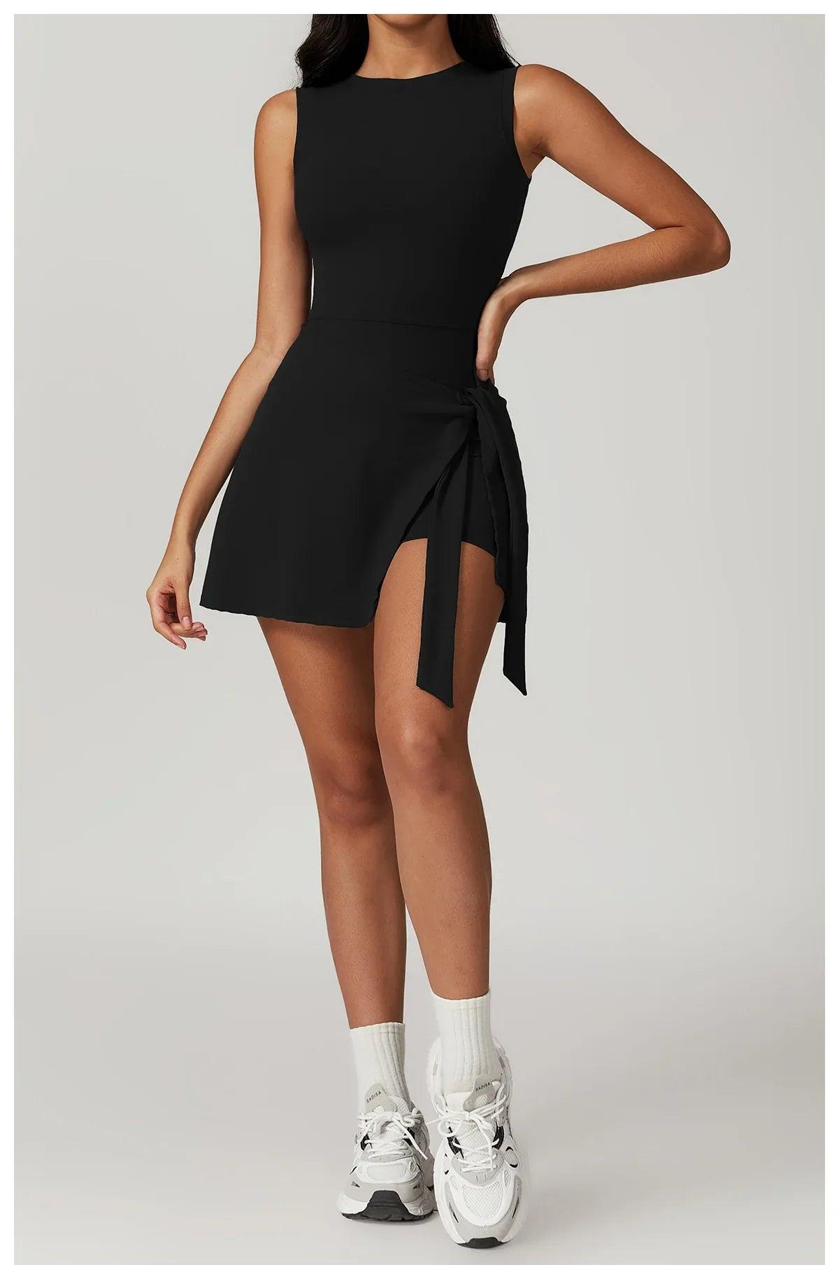 Women’s Sleeveless Yoga Romper – One-Piece Workout Jumpsuit - Dazzling Beauty Solution