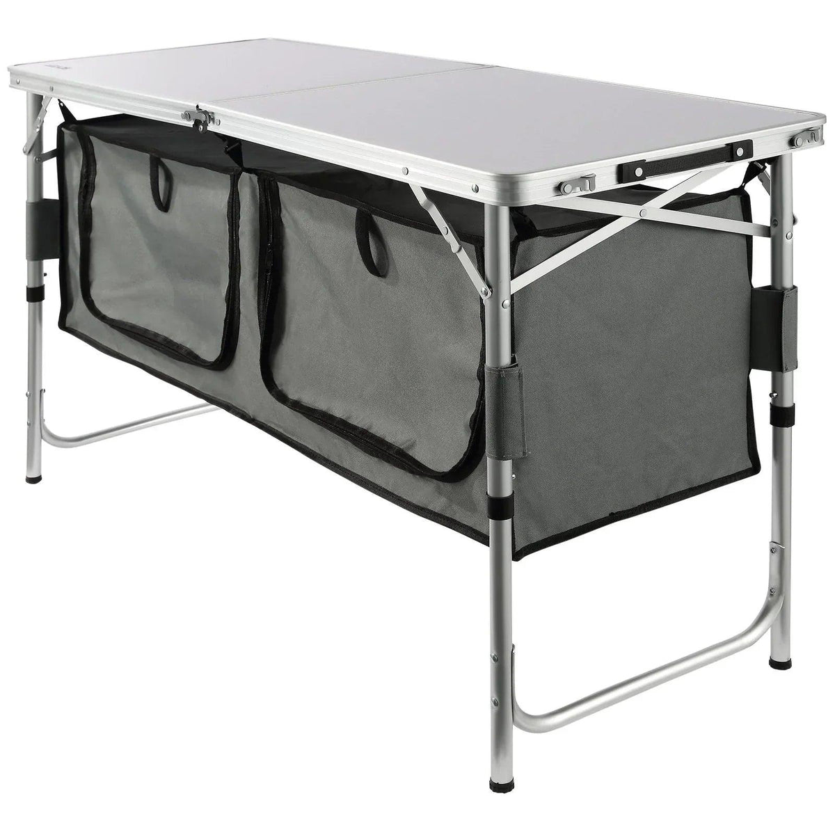 VEVOR Folding Camping Kitchen Table – Portable Outdoor Cooking Station - Dazzling Beauty Solution