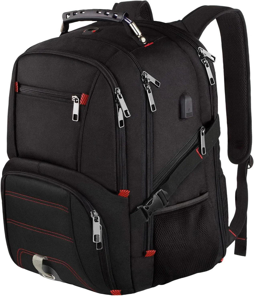 XL Travel Laptop Backpack – USB & RFID Secure - Dazzling Beauty Solution