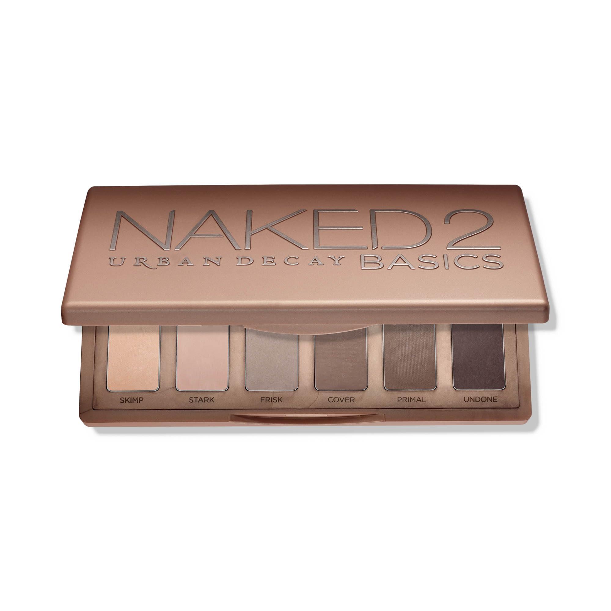 URBAN DECAY Naked2 Basics Matte Eyeshadow Palette - 6 Cool Neutral Shadows