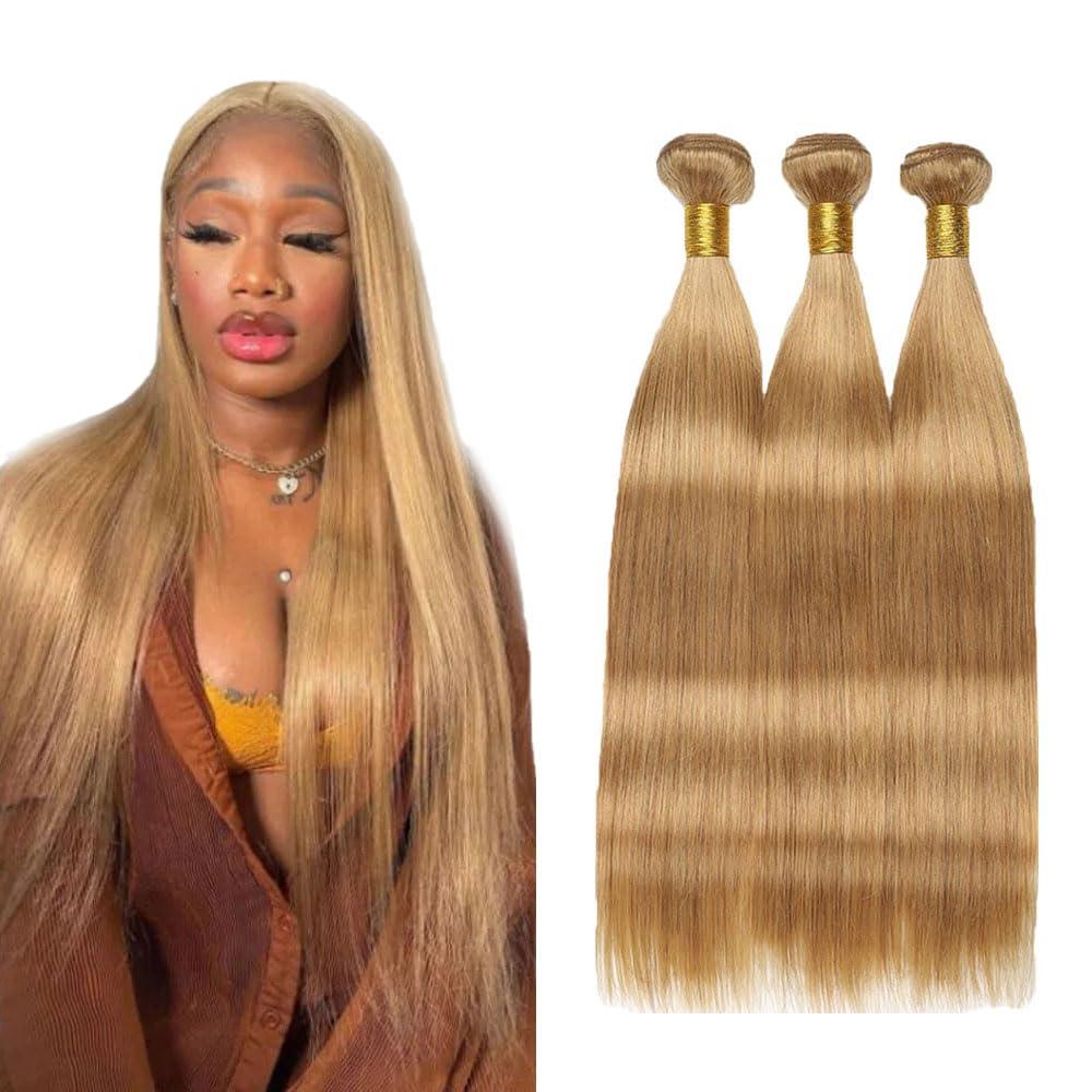 YOUNGHANN Brazilian P4/613 Body Wave Human Hair Bundles – Highlight Blonde Virgin Hair