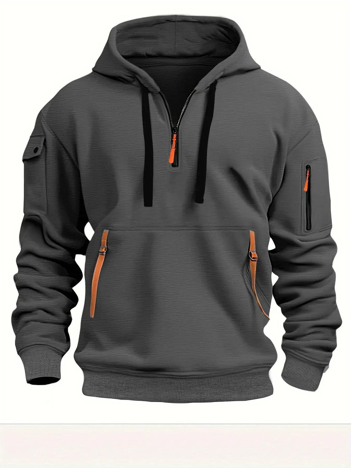Unisex Dropped Shoulder Hooded Sweatshirt – Plus Size Loose Fit Pullover - Dazzling Beauty Solution