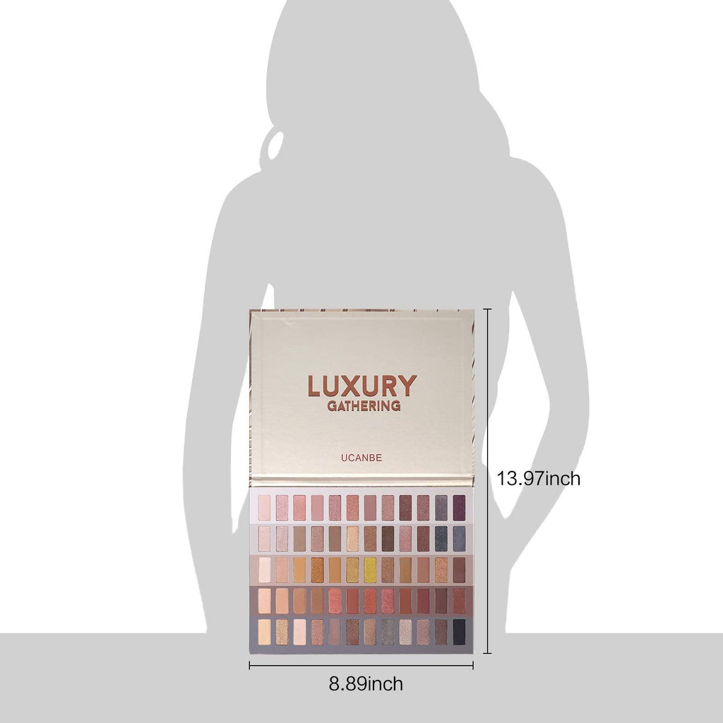 UCANBE 86-Shade Eyeshadow Palette – Ultra Pigmented Matte & Shimmer Makeup Set