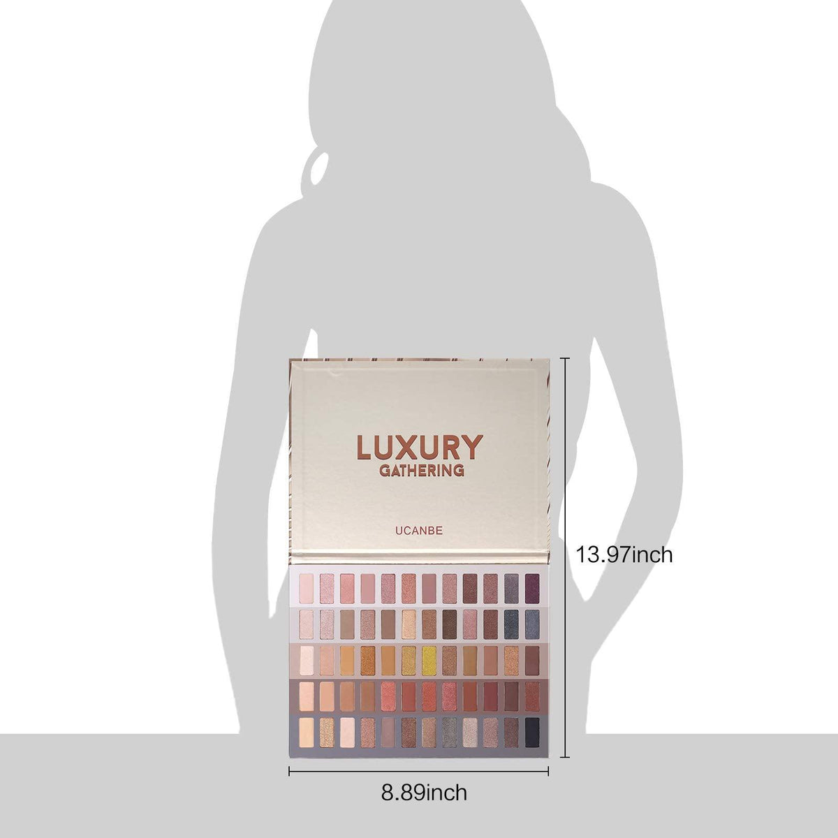 UCANBE 86-Shade Eyeshadow Palette – Ultra Pigmented Matte & Shimmer Makeup Set