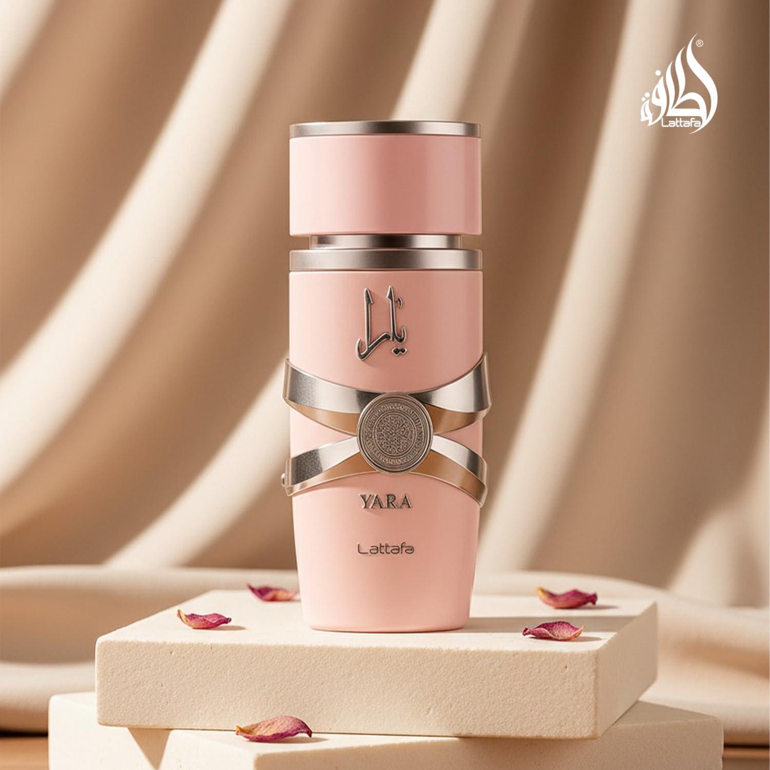 Lattafa Yara Eau de Parfum | 3.4 oz / 100ml | Vanilla Gourmand Floral | Women's Fragrance