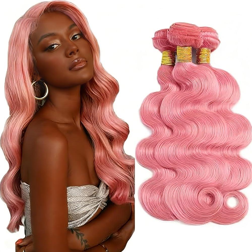 YOUNGHANN Brazilian P4/613 Body Wave Human Hair Bundles – Highlight Blonde Virgin Hair