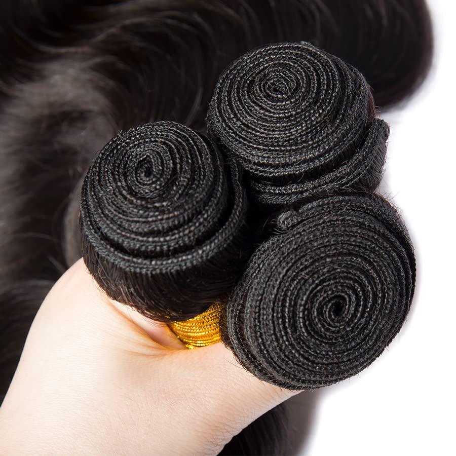 YOUNGHANN Brazilian P4/613 Body Wave Human Hair Bundles – Highlight Blonde Virgin Hair
