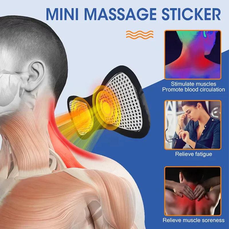 Portable EMS Muscle Massager – 8 Modes, 19 Intensity Levels - Dazzling Beauty Solution
