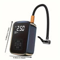 Wireless Tire Inflator – 150PSI, 5 Modes, LED & Auto Stop - Dazzling Beauty Solution