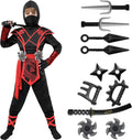 Kids’ Ninja Dragon Halloween Costume – Boys Jumpsuit Dress-Up Set - Dazzling Beauty Solution