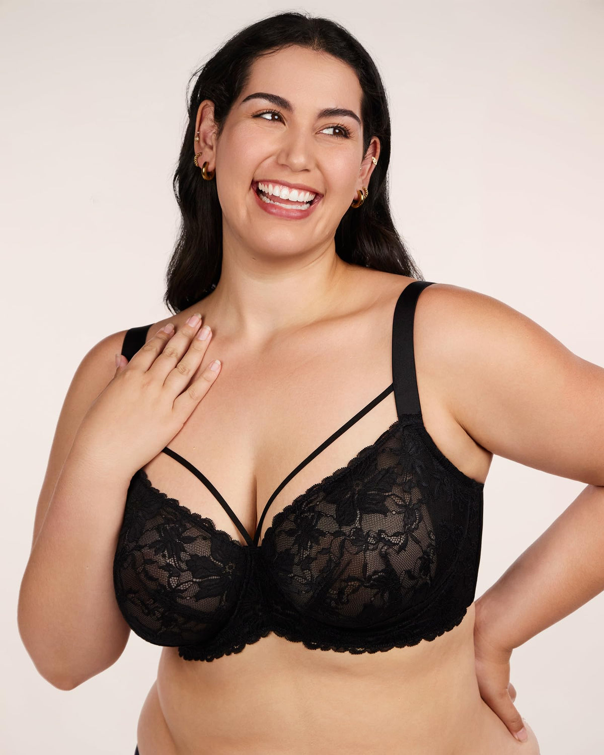 HSIA Minimizer Bras for Women Unlined Underwire Lace Bras for Large Breasts