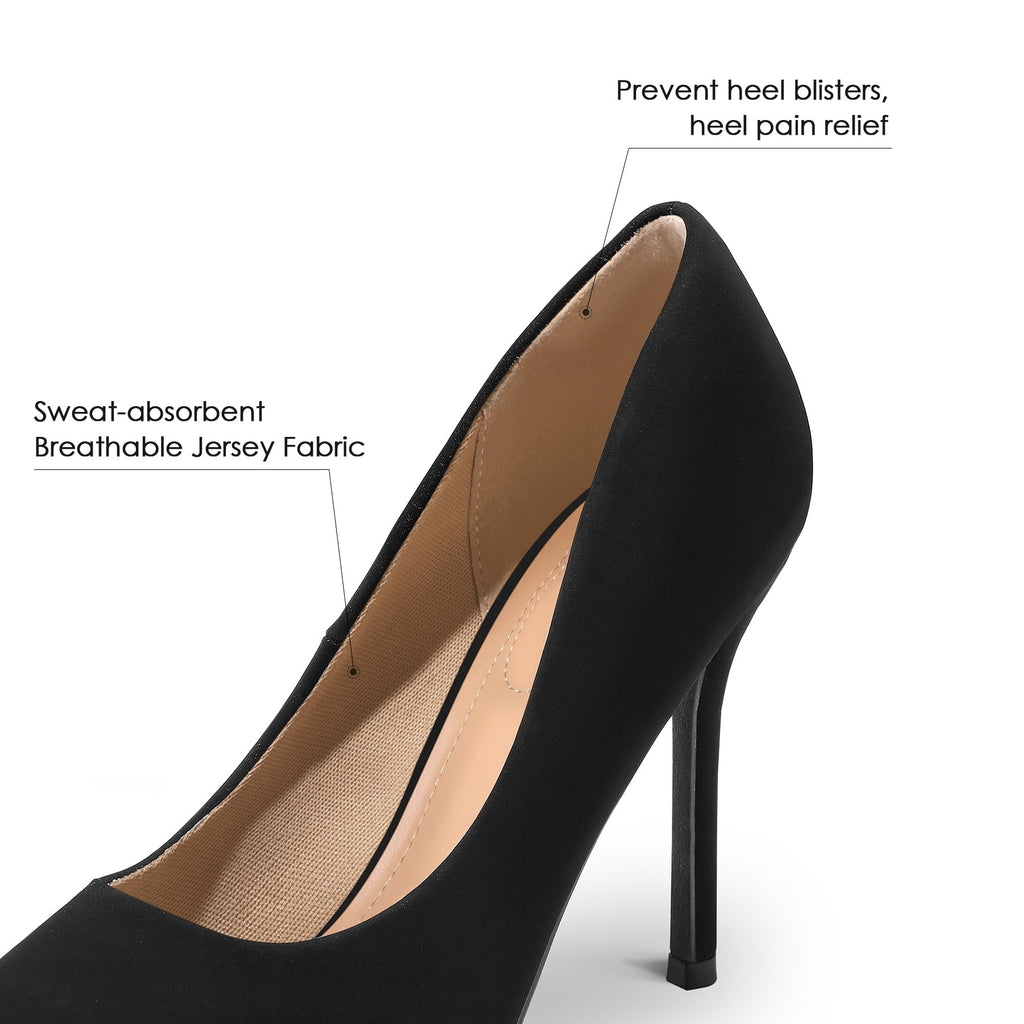 Women's 4-Inch Stiletto Pumps – Pointed Toe Dress & Wedding Heels